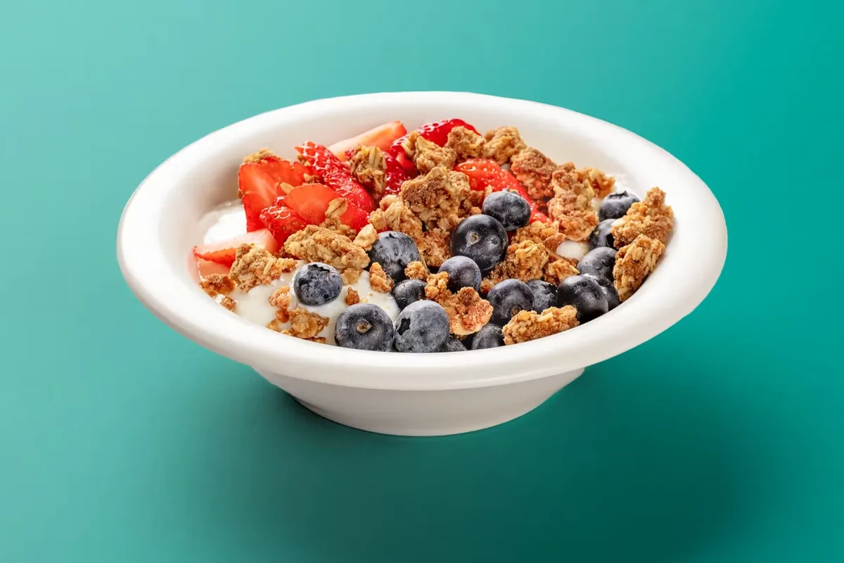 Honey Berry Yogurt Crunch