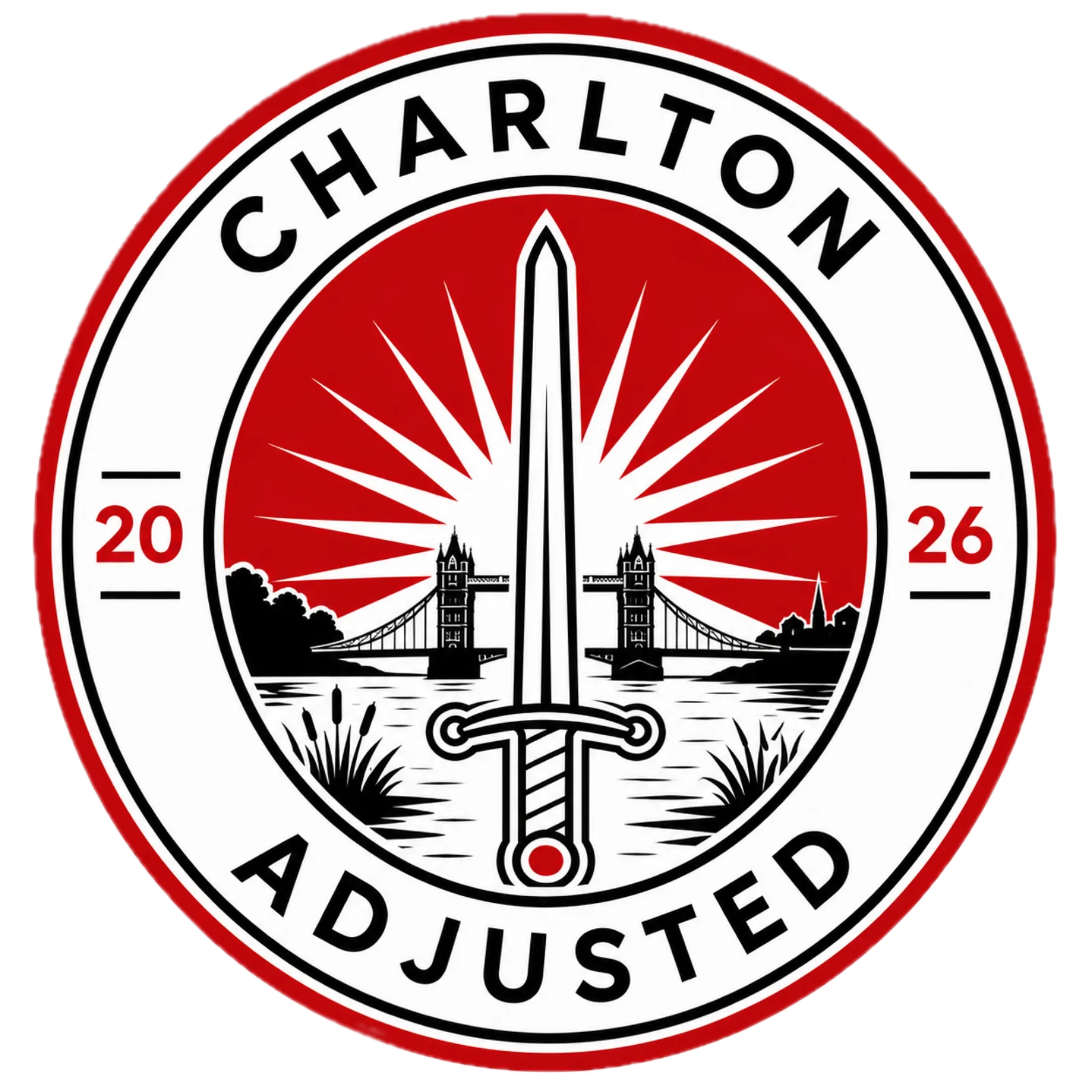 Charlton Adjusted v The Rest of the World